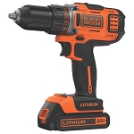 BLACK+DECKER BDCDHP220SB-2 20V MAX* Lithium 2-Speed 1/2 in. Drill/Driver