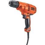 BLACK+DECKER DR260B 5.5 Amp 3/8 in. Drill/Driver with Storage Bag