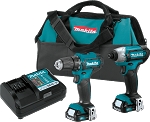 Makita CT232 12V max CXT Lithium-Ion Cordless 2-Pc. Combo Kit (1.5Ah)