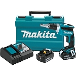 Makita XSF03T Brushless Cordless 4,000 RPM Drywall Screwdriver Kit