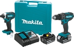 Makita XT261M 18V LXT® Lithium-Ion Cordless 2-Pc. Combo Kit (4.0Ah)