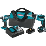 Makita XT262R Compact Cordless 2-Pc. Combo Kit