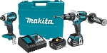 Makita XT267T 18V LXT® Lithium-Ion Brushless Cordless 2-Pc. Combo Kit (5.0Ah)