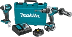 Makita XT268M 18V LXT® Lithium-Ion Brushless Cordless 2-Pc. Combo Kit (4.0Ah)