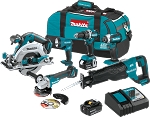 Makita XT612M 18V LXT Lithium-Ion Brushless Cordless 6-Pc. Combo Kit (4.0Ah)