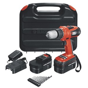 BLACK+DECKER HPD18AK-2 18V Drill/Driver with 10 Accessories