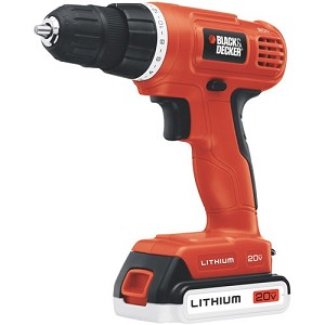 BLACK+DECKER LD120CBF 20V MAX* Lithium Drill/Driver