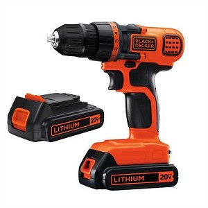 BLACK+DECKER LDX120C-2 20V MAX* Lithium Drill/Driver with 2 20V MAX* Batteries