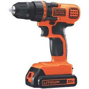 BLACK+DECKER LDX120C 20V MAX* Cordless Lithium Drill/Driver