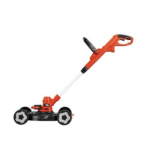 BLACK+DECKER MTE912 6.5 Amp 12 in. Electric 3-in-1 Compact Mower