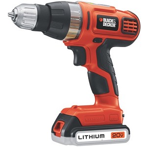 BLACK+DECKER SSL20SB 20V MAX* Lithium Drill/Driver with Smart Select® Technology