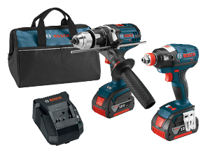 Bosch CLPK223-181 18V 2-Tool Combo Kit Impact Driver Brute Tough Drill/Driver