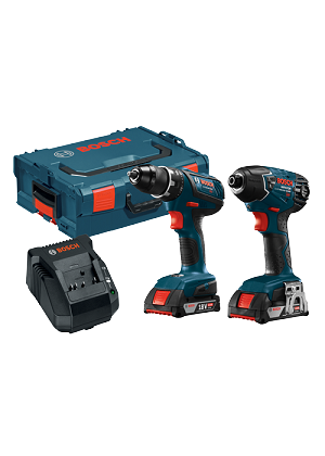 Bosch CLPK232A-181L 18V 2-Tool Combo Kit Drill/Driver Impact Driver 