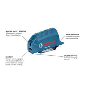 Bosch GAA12V-21 12V Max Portable Power Adapter