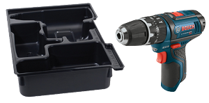 Bosch PS130BN 12V Max 3/8 In. Hammer Drill/Driver with Exact Fit Insert Tray