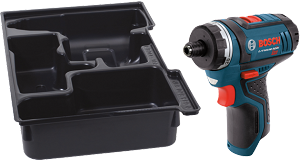 Bosch PS21BN 12V Max Two-Speed Pocket Driver with Exact-Fit Insert Tray