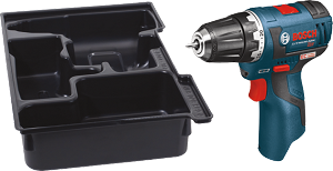 Bosch PS32BN 12V Max EC Brushless 3/8 In. Drill/Driver with Exact Fit Insert Tray