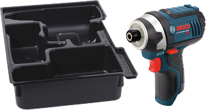 Bosch PS41BN 12V Max Impact Driver with Exact-Fit Insert Tray