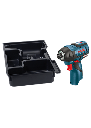 Bosch PS42BN 12V Max EC Brushless Impact Driver with Exact-Fit Insert Tray
