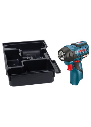 Bosch PS82BN 12V Max EC Brushless 3/8 In. Impact Wrench with Exact-Fit Insert Tray