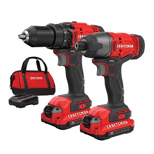 Craftsman CMCK200C2 V20* Cordless 2 Tool Combo Kit (2 Batteries)