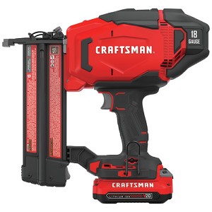 Craftsman CMCN618C1 V20* Cordless 18 Ga. Finish Nailer Kit (1 Battery)