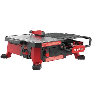 Craftsman CMCS4000M1 V20* Cordless 7-in. Compact Wet Tile Saw