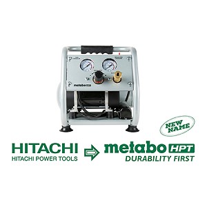 Hitachi / Metabo HPT EC28M Portable 1 Gallon Oil-Free Quiet Air Compressor