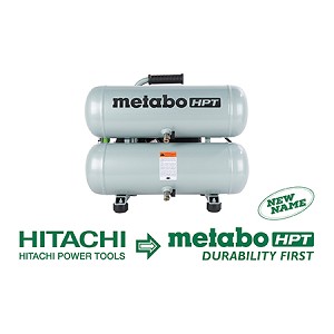 Hitachi / Metabo HPT EC99S 4-Gallon Portable Electric Twin Stack Air Compressor