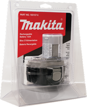 Makita 193157-5 12V Ni-MH 2.6Ah Battery, Pod Style