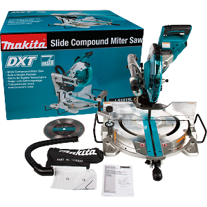 Makita LS1019L Dual-Bevel Sliding Compound Miter Saw with Laser