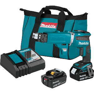 Makita XSF03TX2 Brushless Cordless 4,000 RPM Drywall Screwdriver Kit