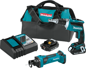 Makita XT255R 18V LXT Lithium-Ion Compact Cordless 2-Pc. Combo Kit