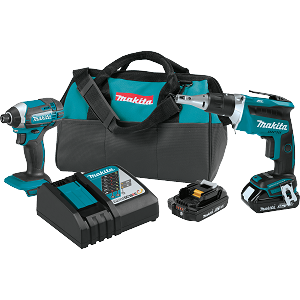 Makita XT262R Compact Cordless 2-Pc. Combo Kit