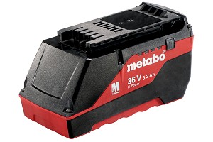 Metabo 625529000 Battery pack 36 V, 5.2 Ah, Li-Power Extreme
