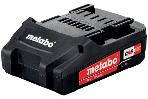 Metabo 625596000 Battery pack 18 V, 2.0 Ah, Li-Power 