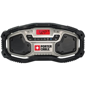 Porter Cable PCC771B Bluetooth Radio with AM/FM/AUX Capability