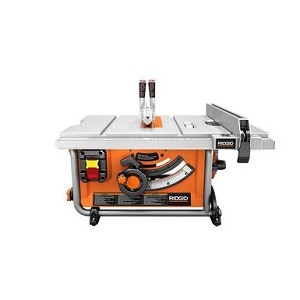 RIDGID R45171 10 in. Compact Table Saw with Folding X-stand